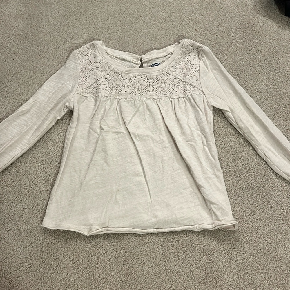 Cream Old Navy longsleeve